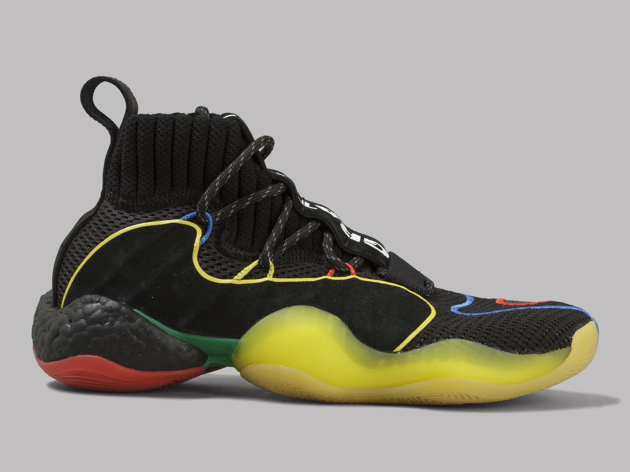 adidas PW Crazy BYW LVL X (Black / Green/ Red / Blue / Yellow)