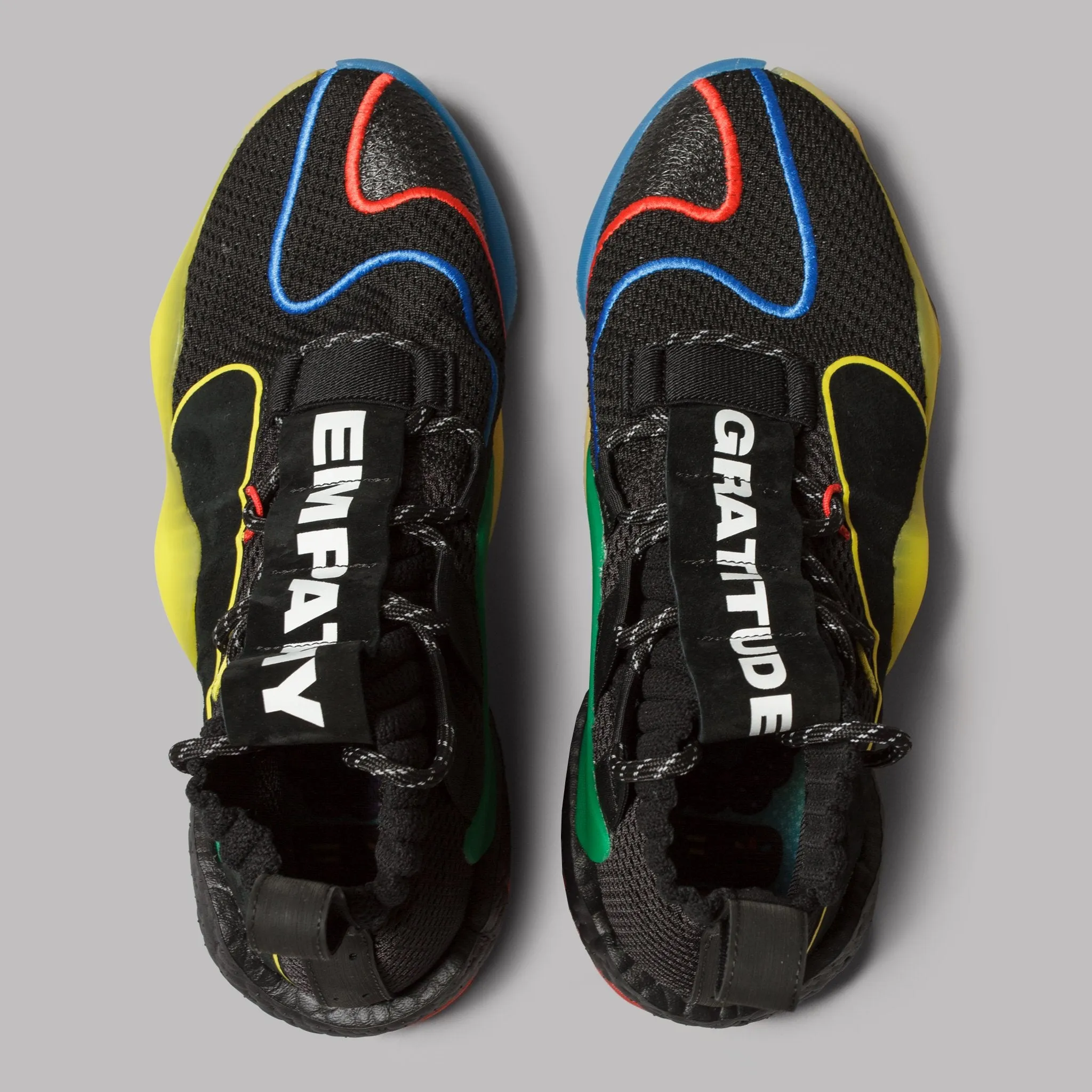 adidas PW Crazy BYW LVL X (Black / Green/ Red / Blue / Yellow)