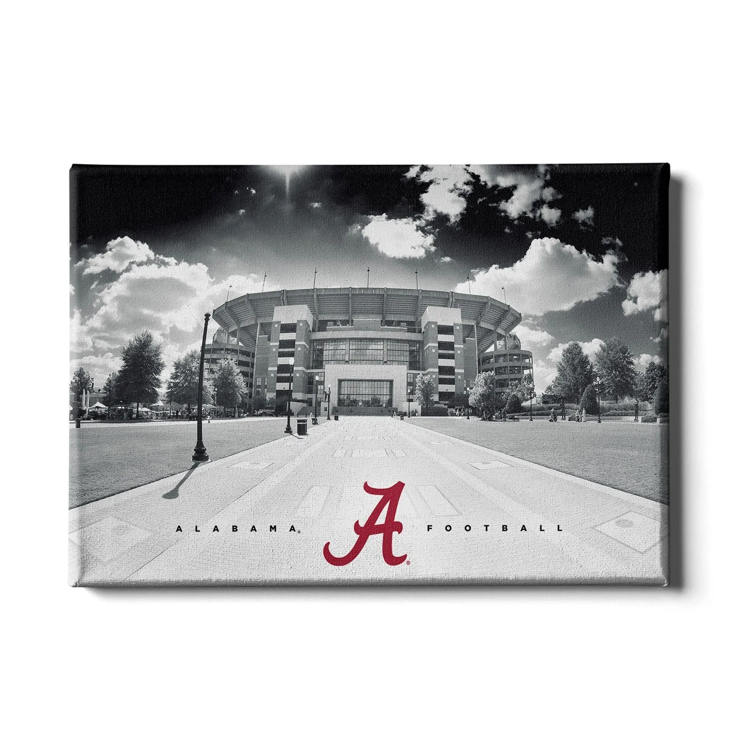 Alabama Crimson Tide - Bryant-Denny B&W