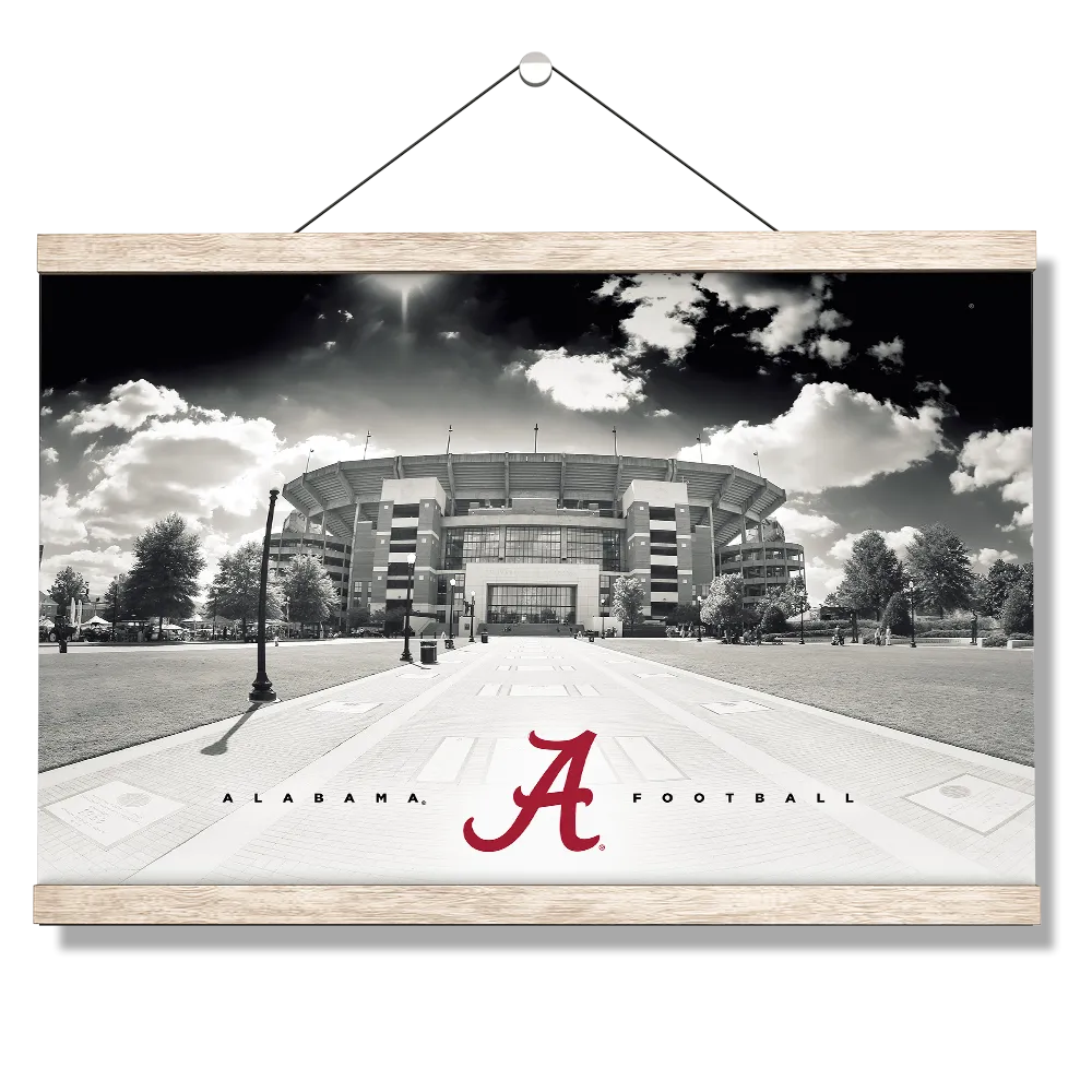 Alabama Crimson Tide - Bryant-Denny B&W