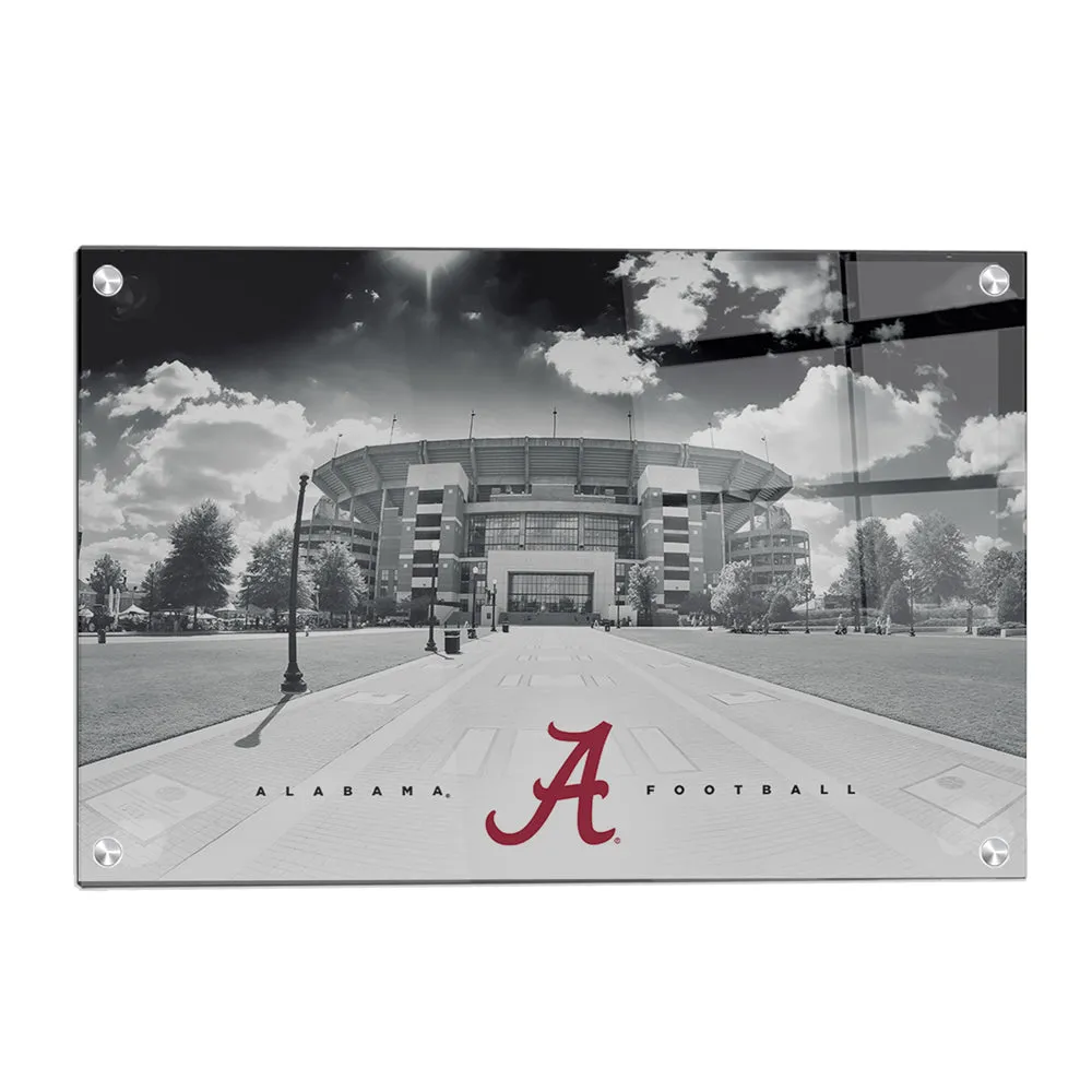 Alabama Crimson Tide - Bryant-Denny B&W