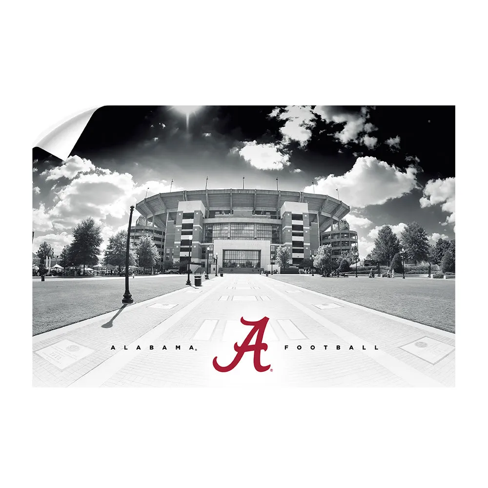 Alabama Crimson Tide - Bryant-Denny B&W