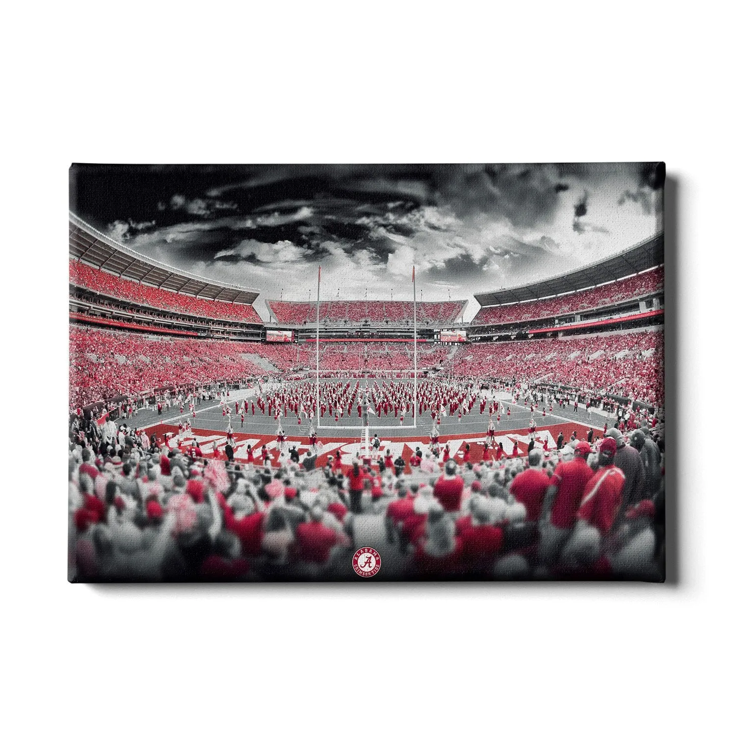 Alabama Crimson Tide - Bryant-Denny Monochrome