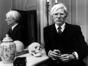 Andy Warhol in London, November 12th, 1975