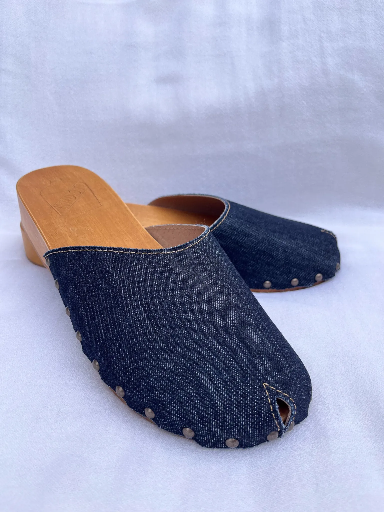 Antidoti Dark Denim Clogs - ByAdushka