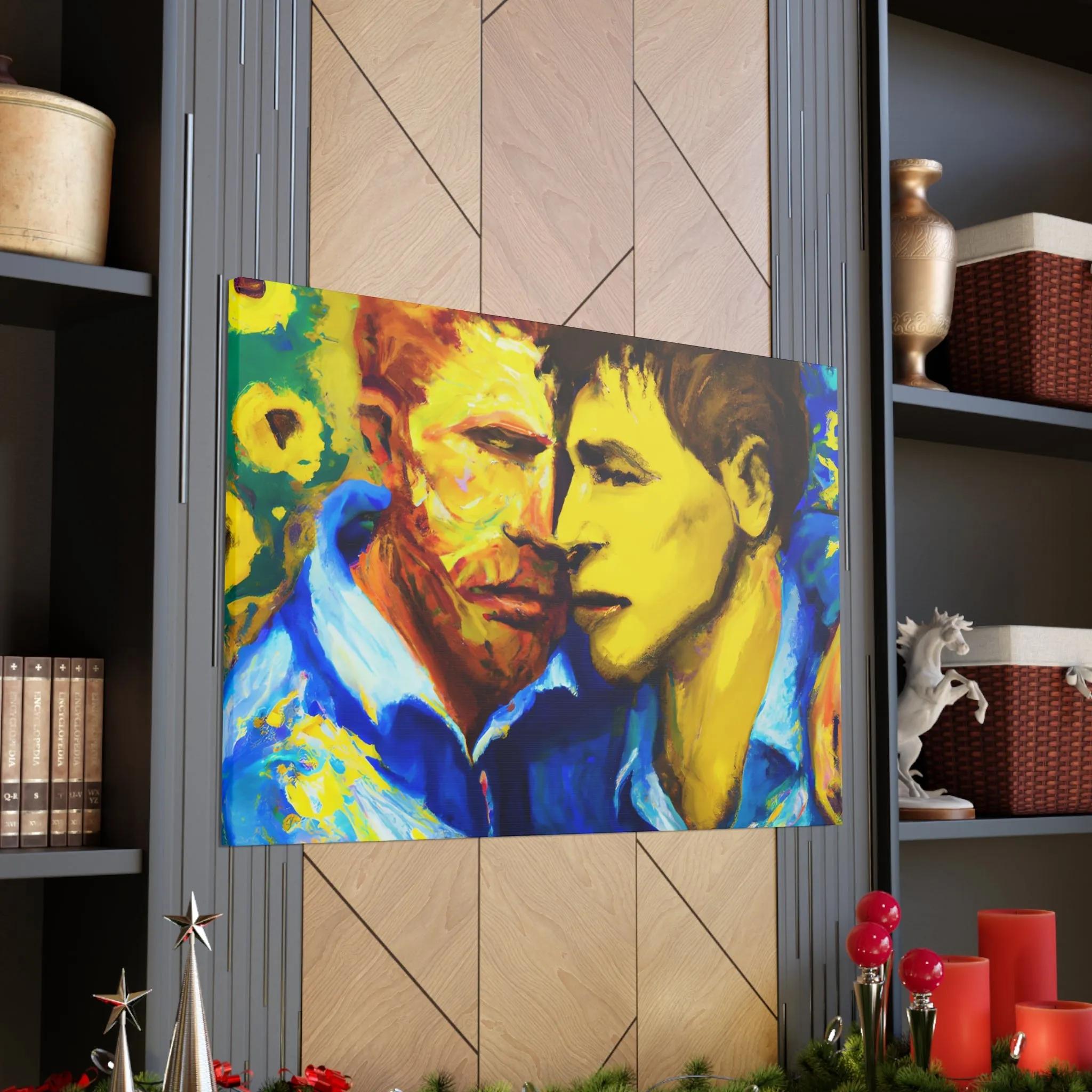 ArtemisiaGentileschi - Gay Couple Wall Art