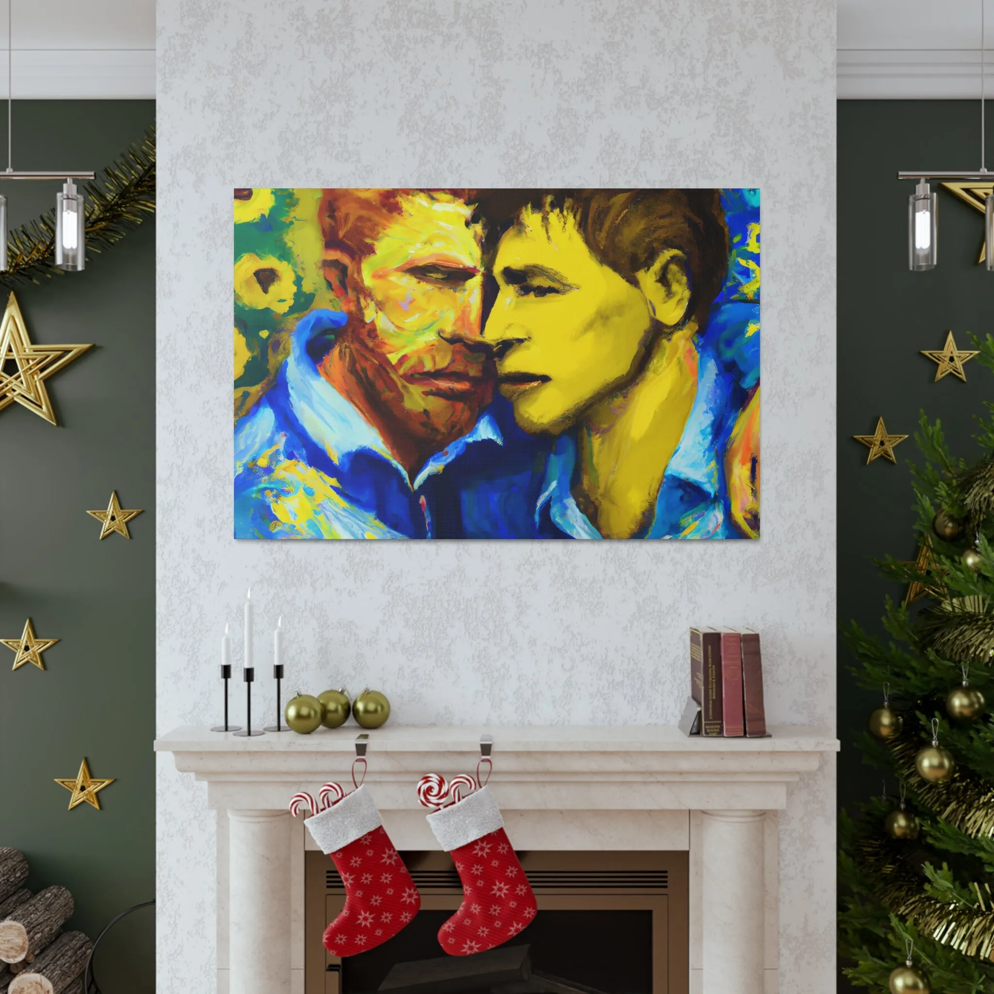 ArtemisiaGentileschi - Gay Couple Wall Art