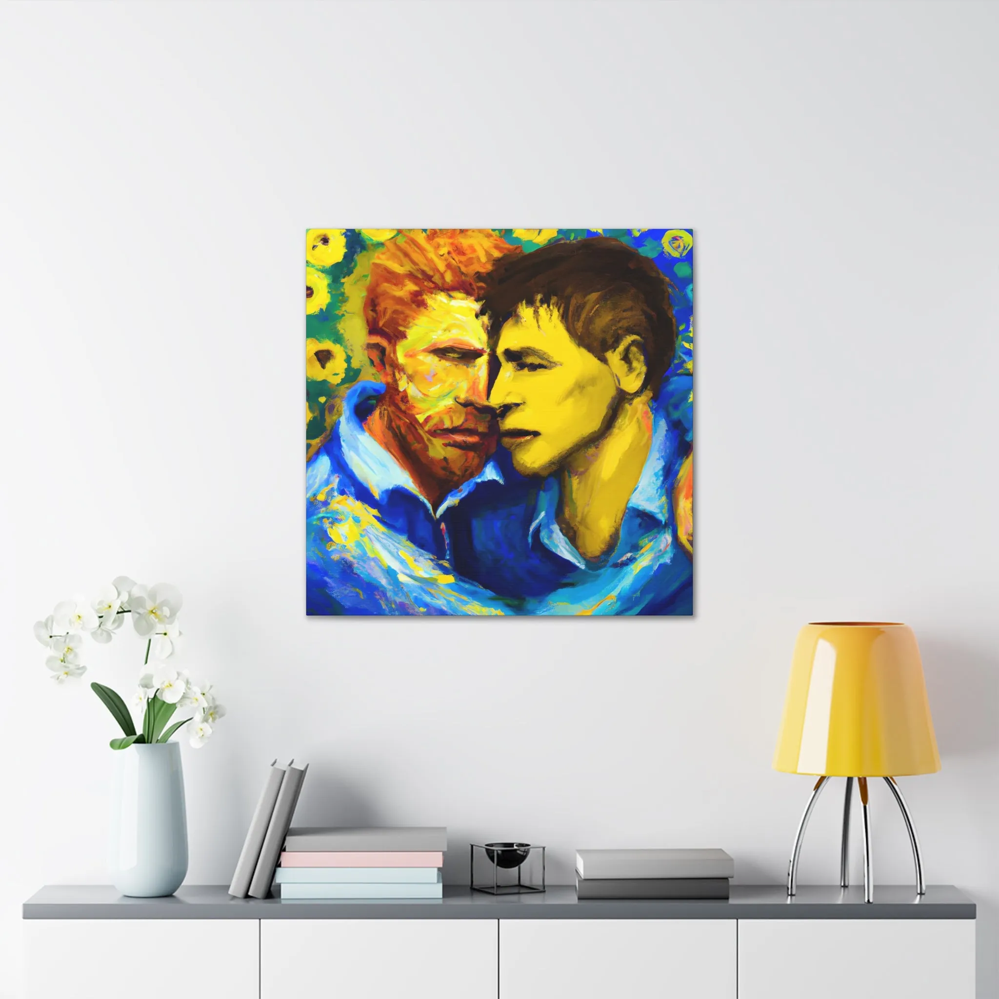 ArtemisiaGentileschi - Gay Couple Wall Art