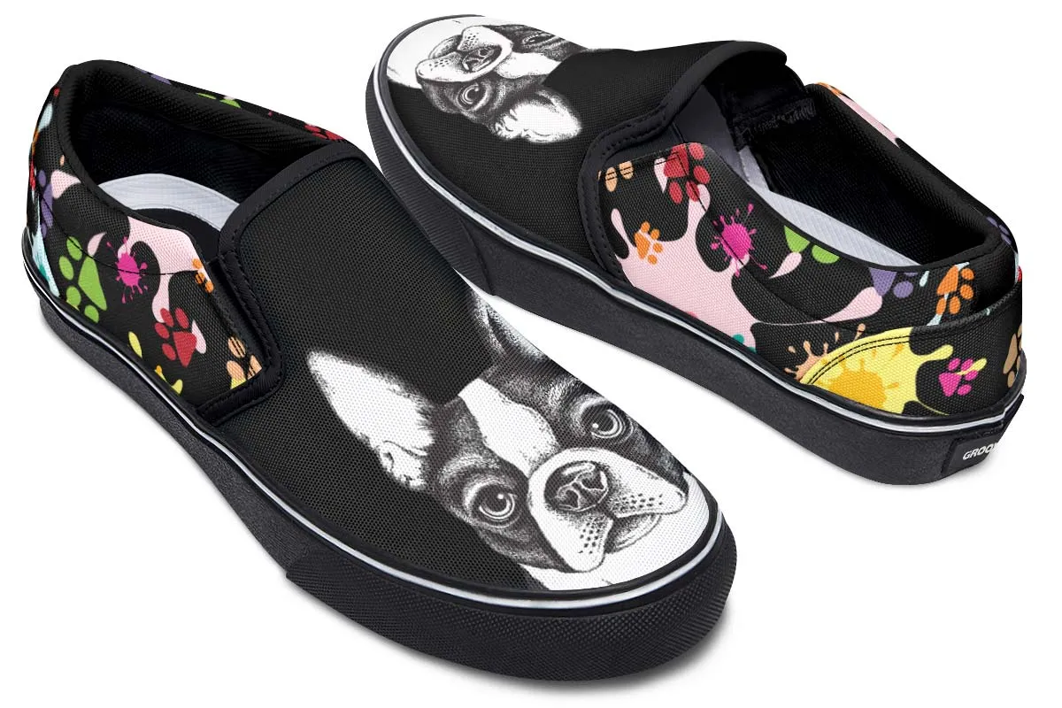 Artsy Boston Slip-On Shoes