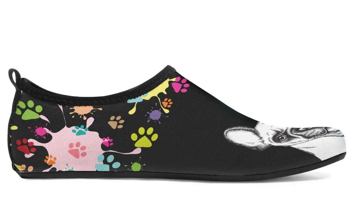 Artsy Frenchie Aqua Barefoot Shoes