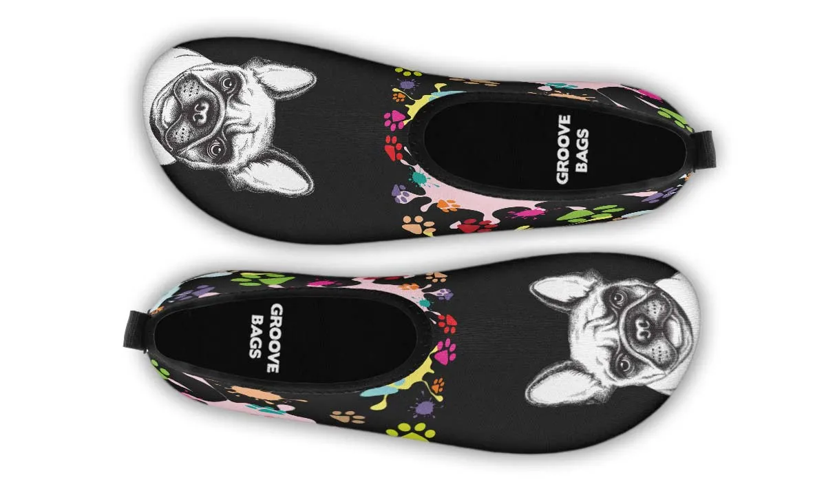 Artsy Frenchie Aqua Barefoot Shoes