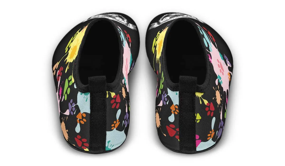 Artsy Labrador Aqua Barefoot Shoes