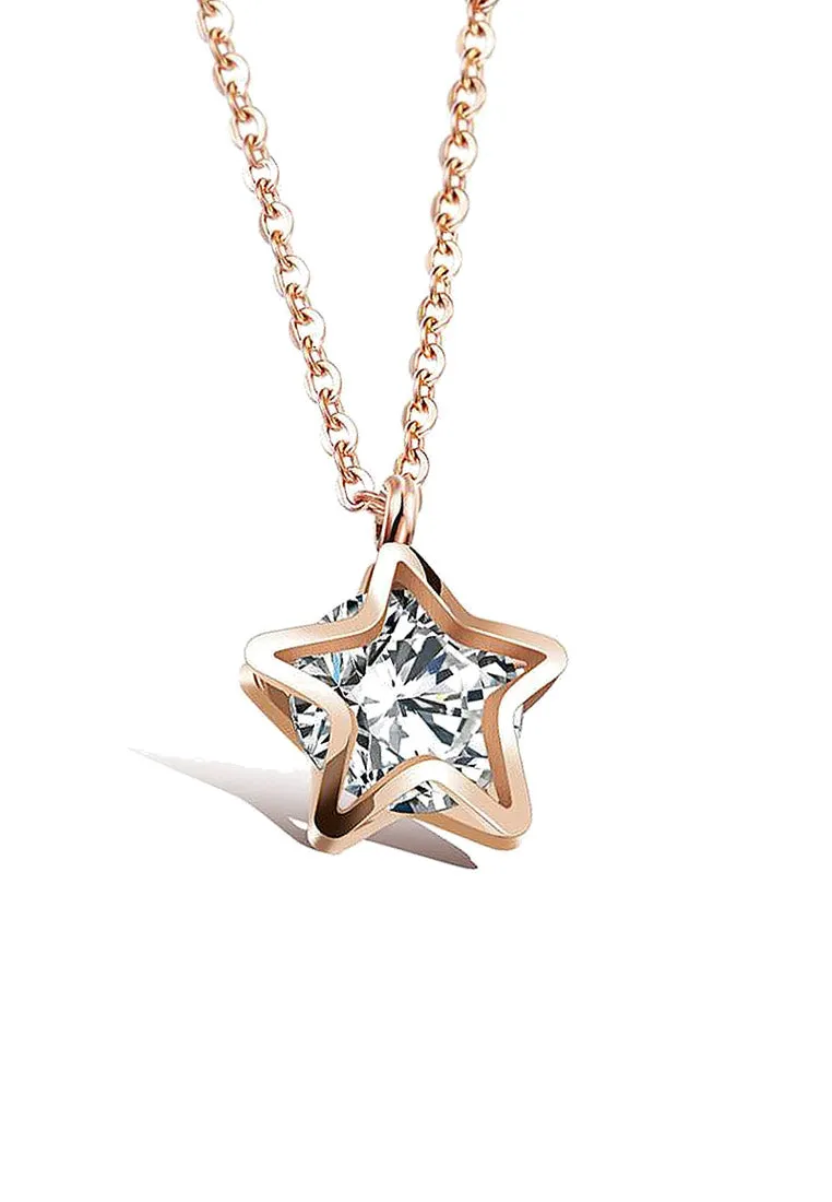 Avvia Zirconia with Iconic Star Necklace