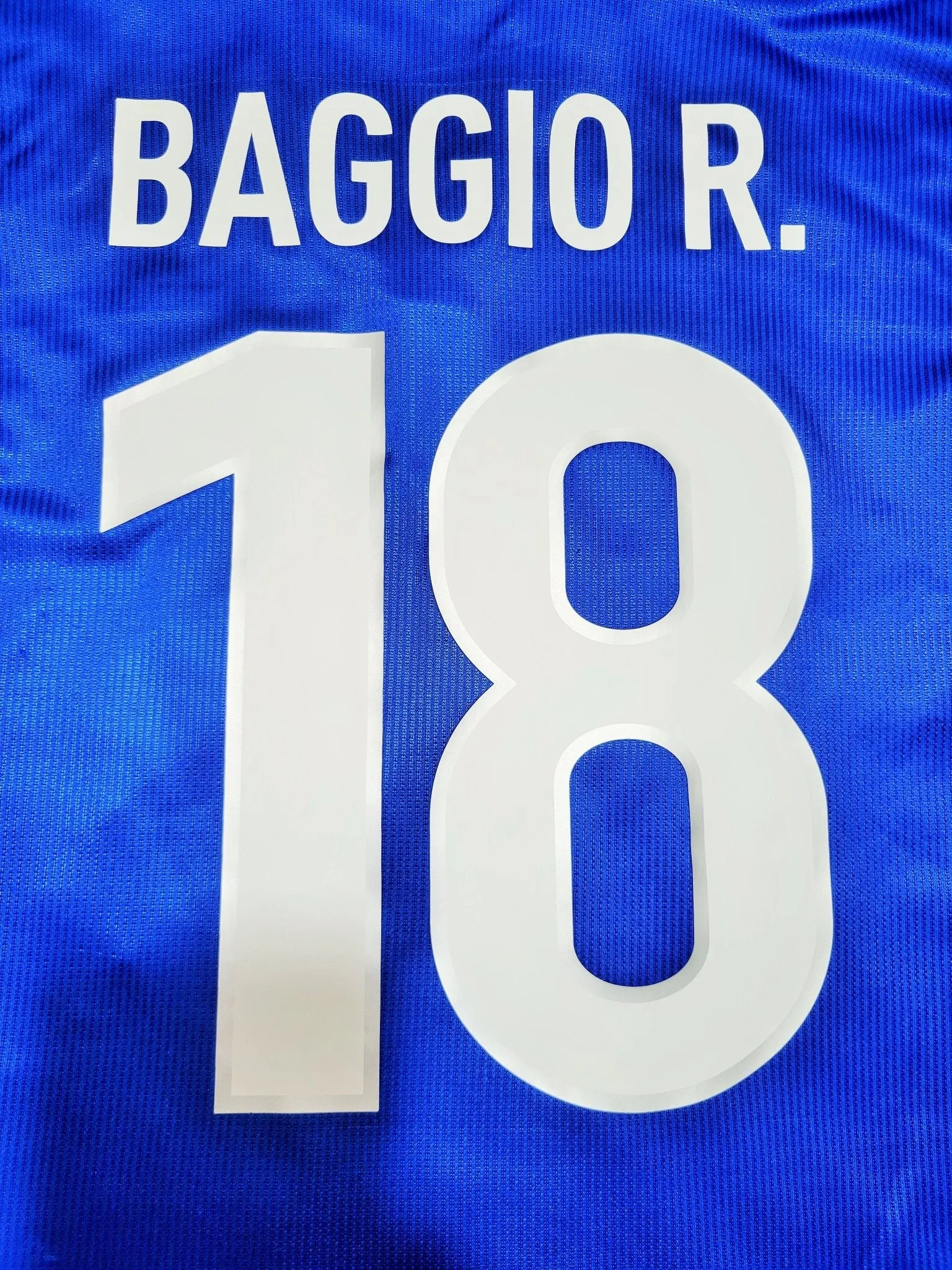 Baggio Italy Nike 1998 WORLD CUP Home Soccer Jersey Shirt XL