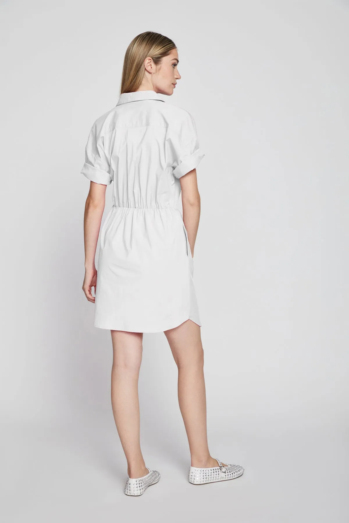 Bailey 44 Kai Poplin Dress in White