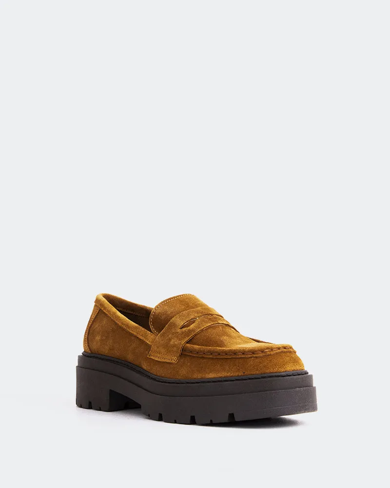 Basilica Tan Suede