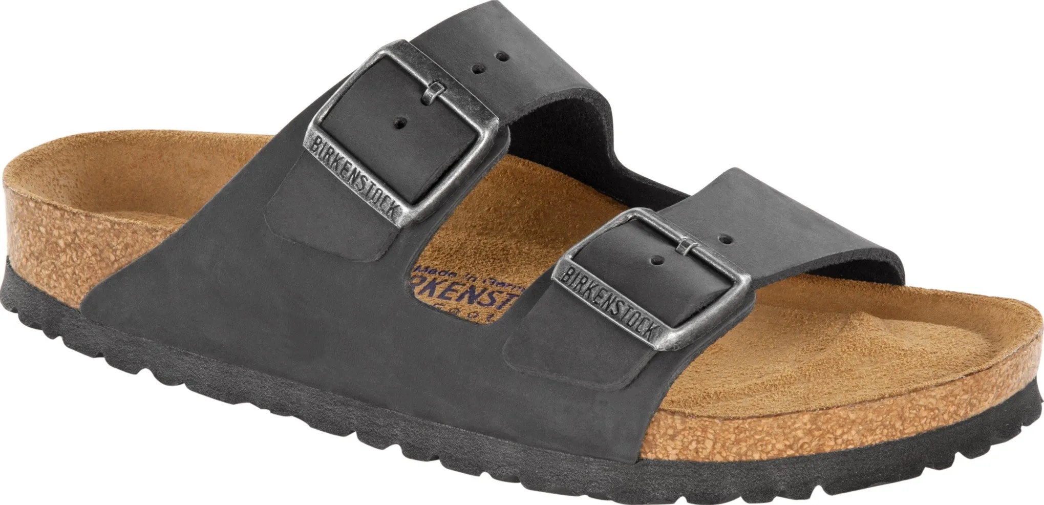 Birkenstock Arizona Soft footbed Black Oiled leather 752481 & 752483