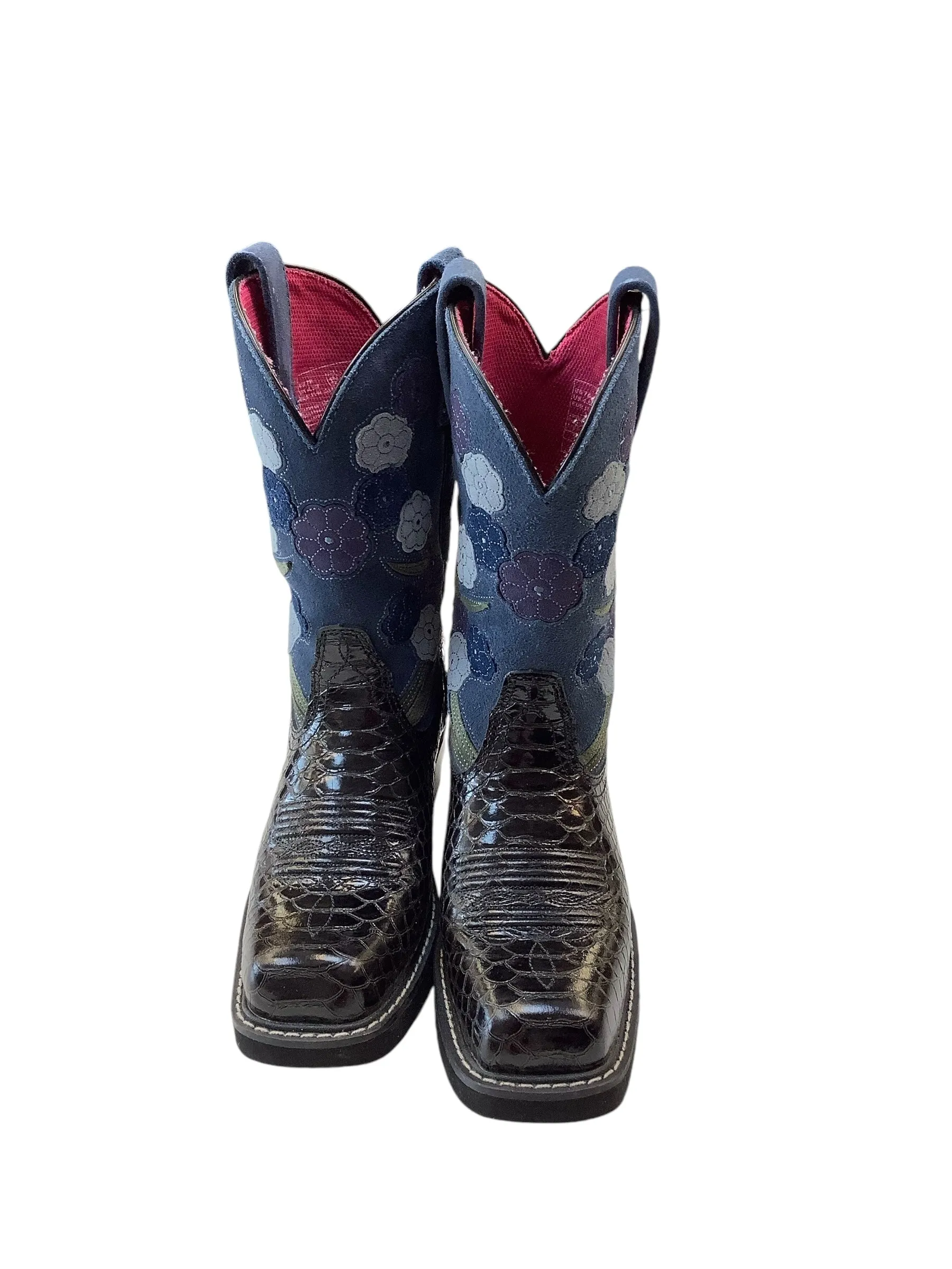 Boots Western By Ariat In Blue, Size: 7