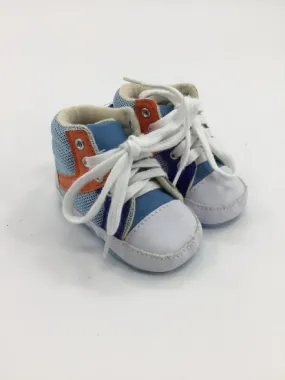 brandless Child Size 2 Toddler Blue Baby/Walker Shoes