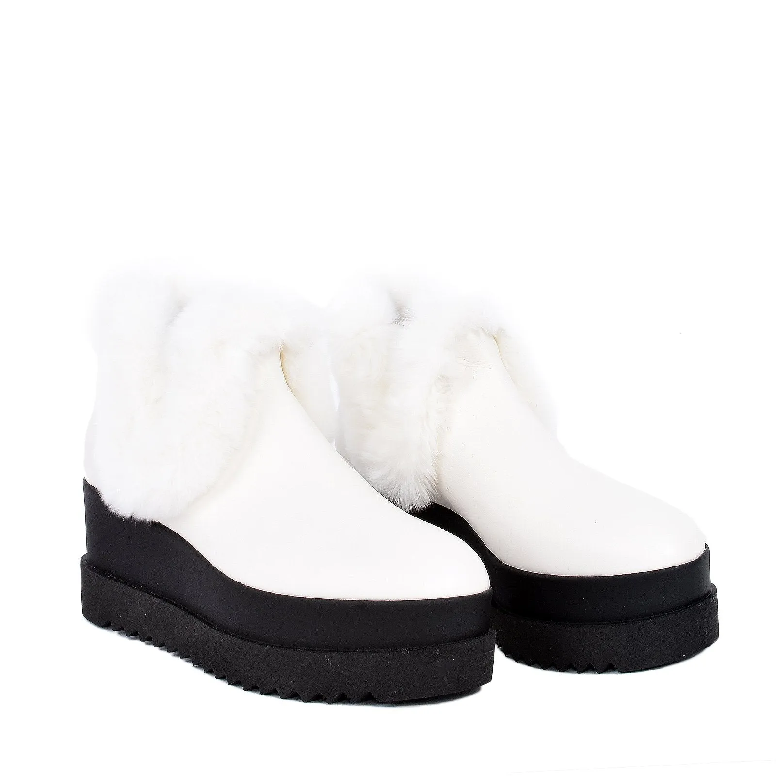 Carei White Boots