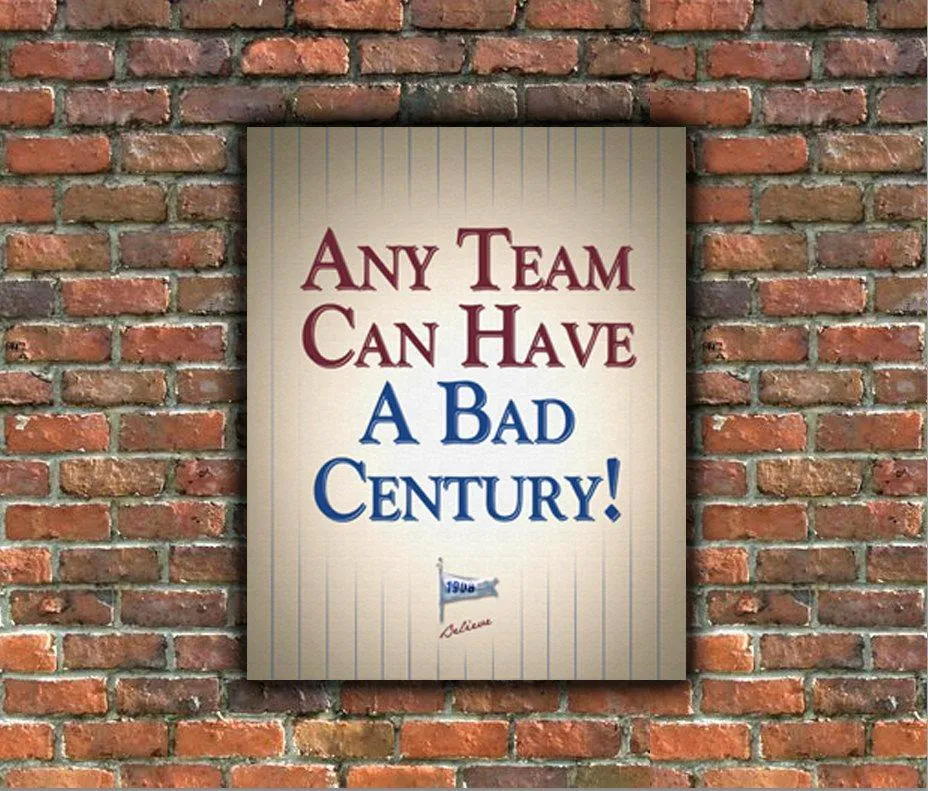 Chicago Cubs Fan Signs - Canvas Wall Art