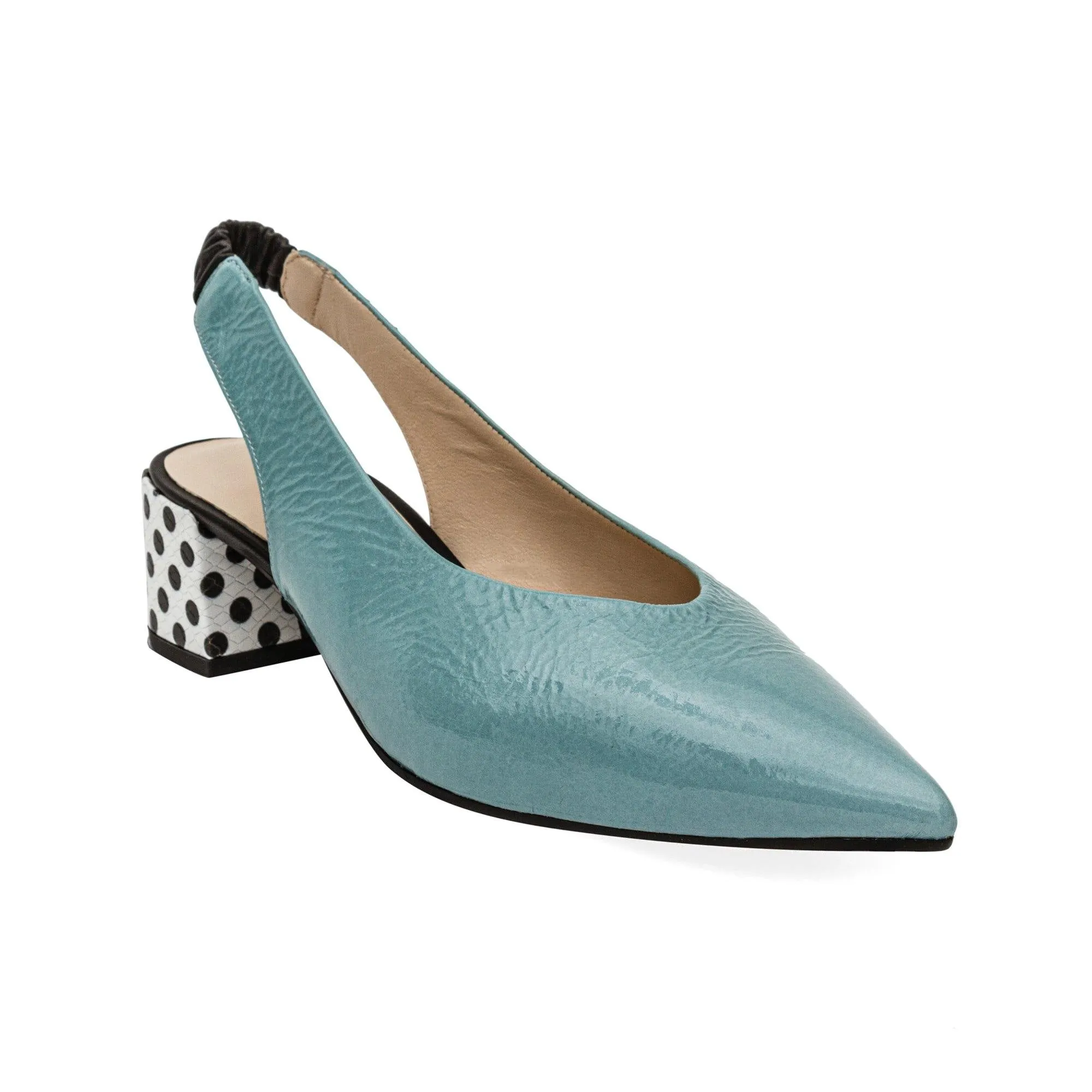 Chobi Blue Pumps