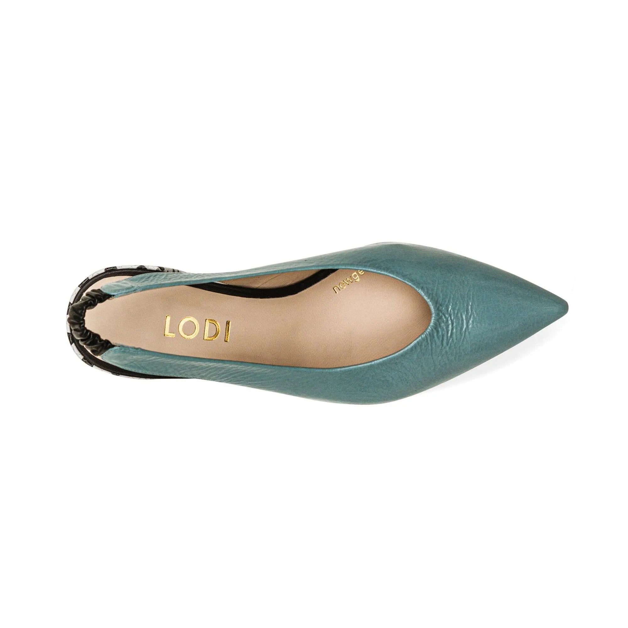 Chobi Blue Pumps