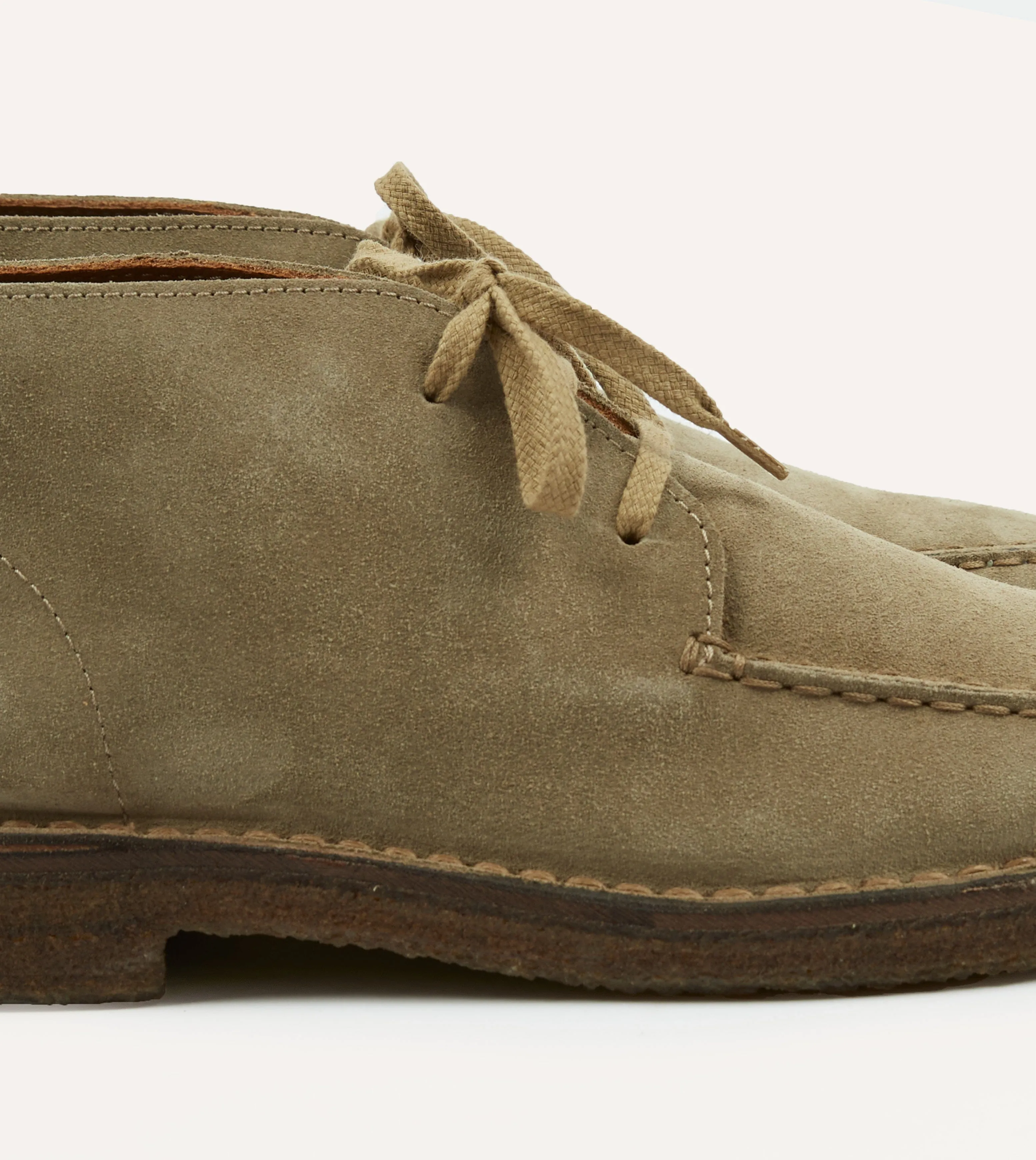 Crosby Moc-Toe Chukka Boot Sand Suede