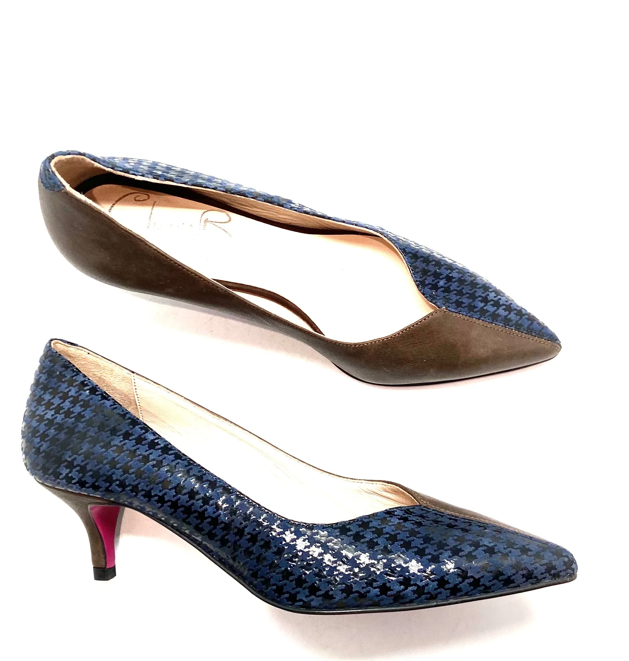 Cruella - Blue Houndstooth