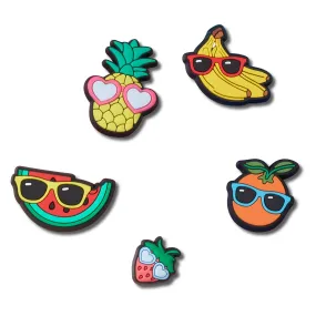 Cute Fruit with Sunnies 5 Jibbitz Pack