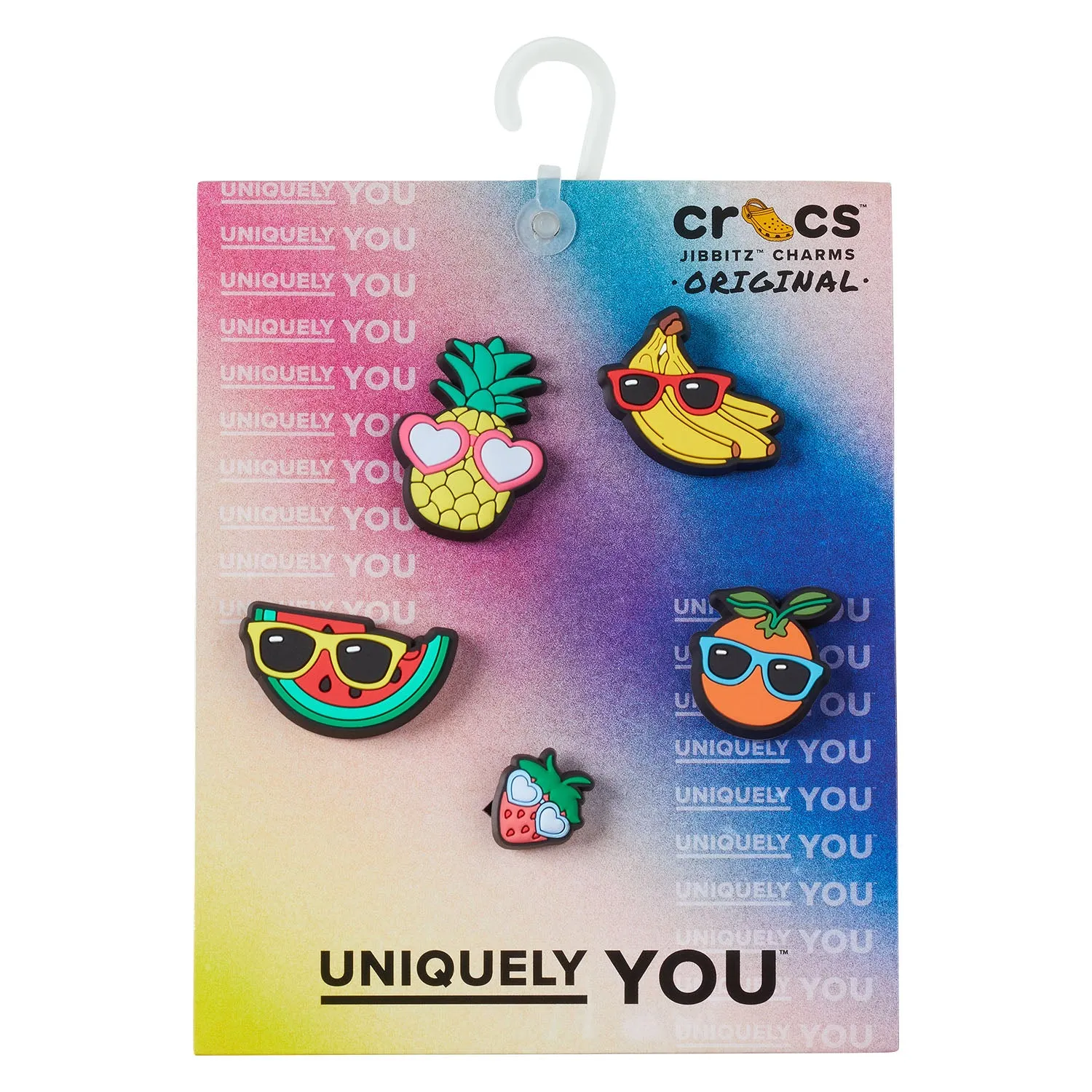 Cute Fruit with Sunnies 5 Jibbitz Pack