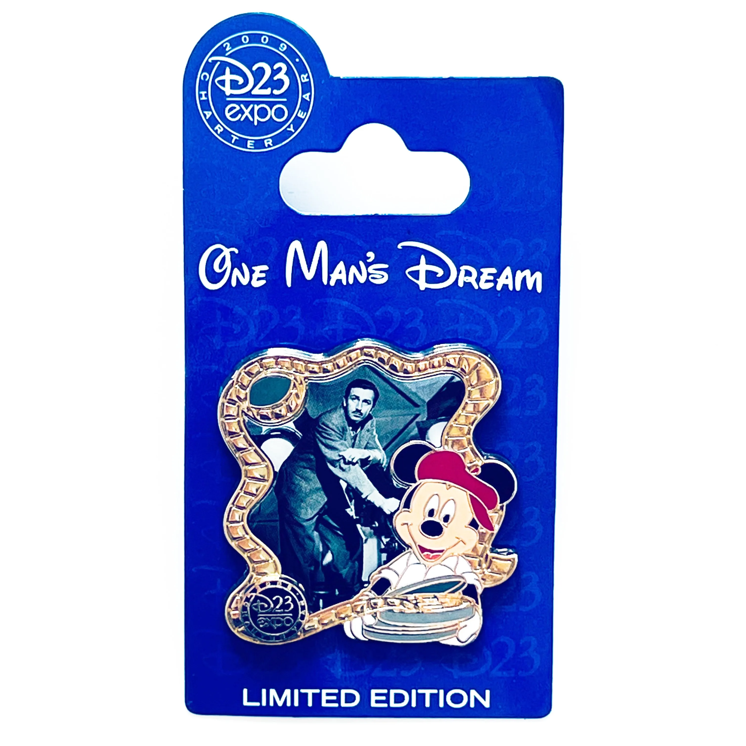 Disney D23 Expo Walt One Man's Dream Live Action Films LE 1000 Pin