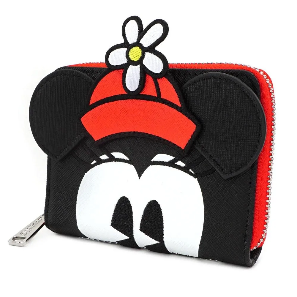 Disney Positively Minnie Mouse Polka Dot Zip Around Wallet