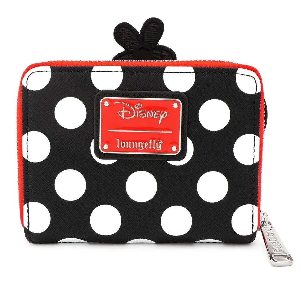 Disney Positively Minnie Mouse Polka Dot Zip Around Wallet