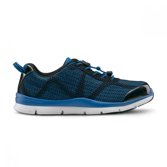 Dr. Comfort Men's Athletic Diabetic Shoes - Jason - Blue