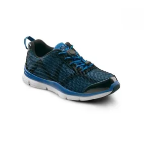 Dr. Comfort Men's Athletic Diabetic Shoes - Jason - Blue