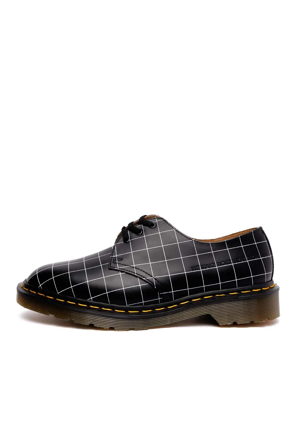 Dr. Martens x Undercover Mens 1461 Check Smooth Shoes 'Black'