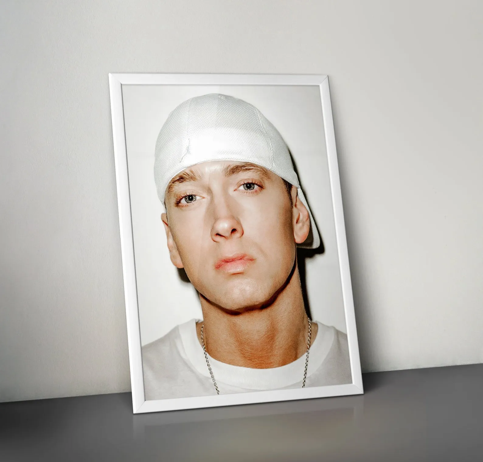 Eminem Poster, Slim Shady Art, Hip Hop Print, Rapper Wall Art, Rap Home Decor, Custom Poster, Canvas Poster, Rolled Canvas, Wall Decor