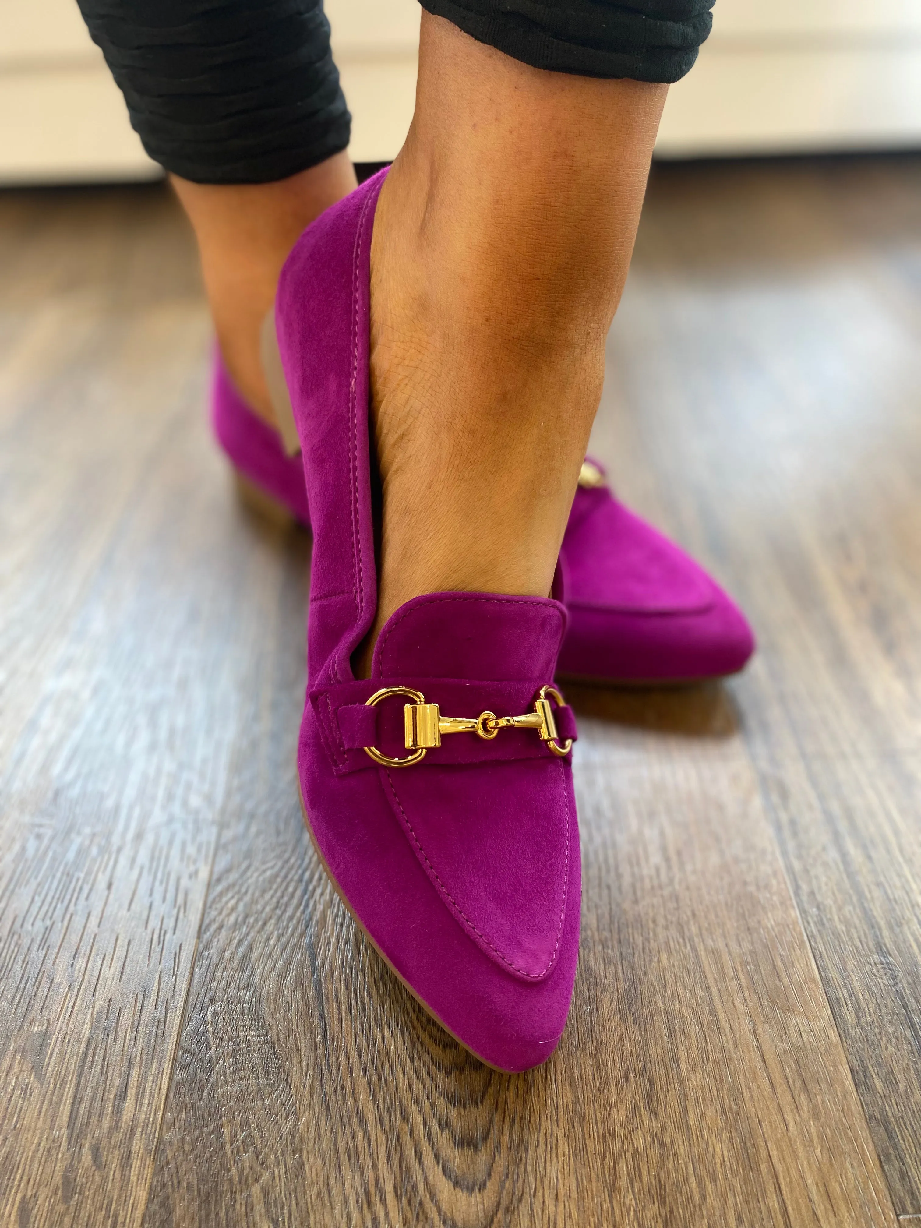 GABOR SUEDE LOAFER 31.302.10 ORCHID