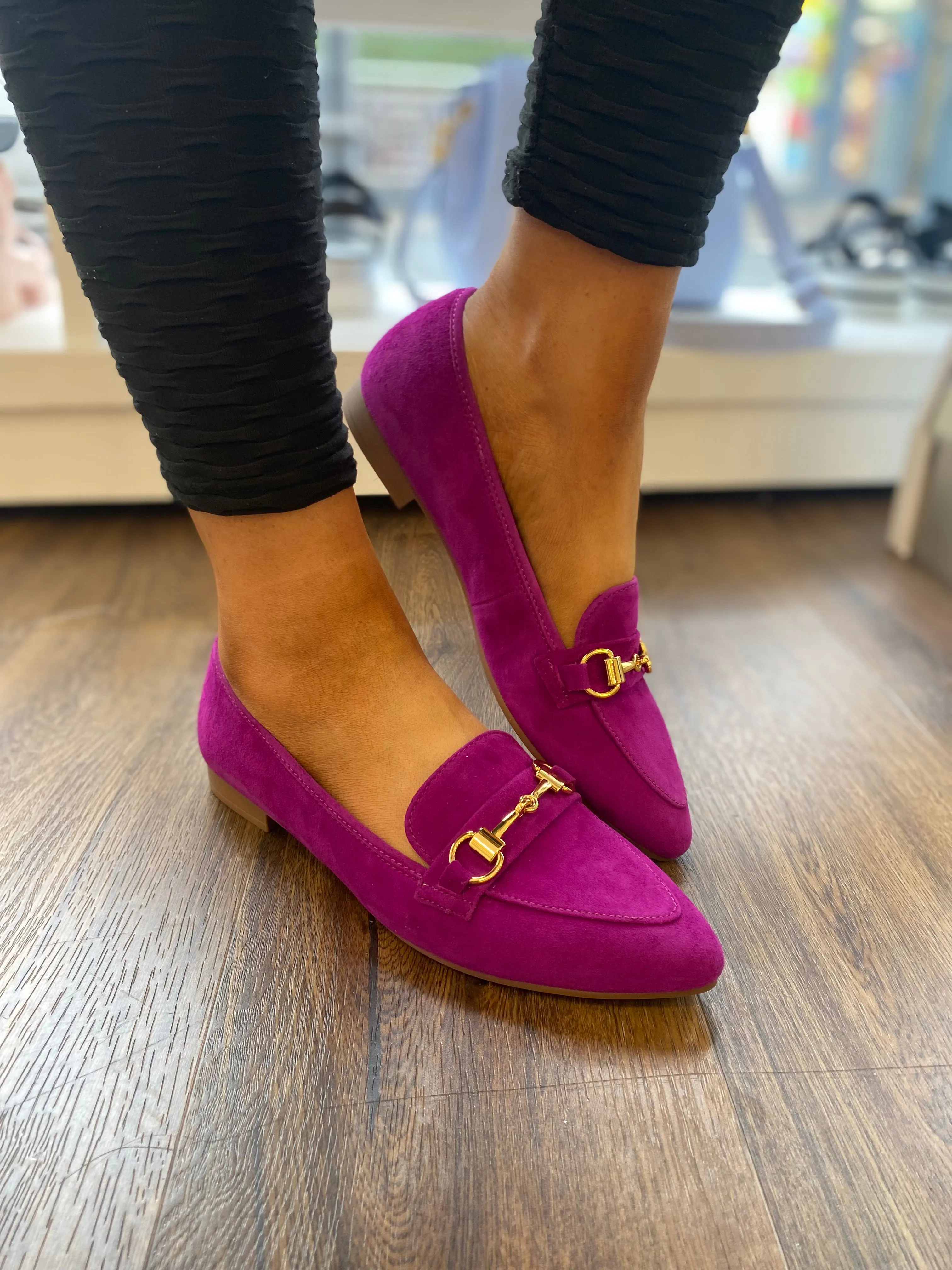 GABOR SUEDE LOAFER 31.302.10 ORCHID