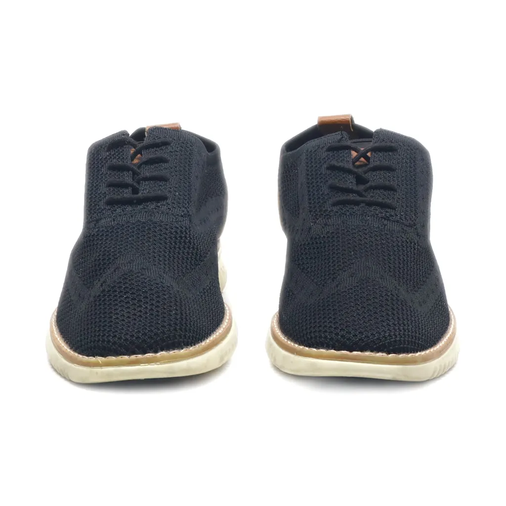 George Casual Lace Ups Fabric Black Colour For Men