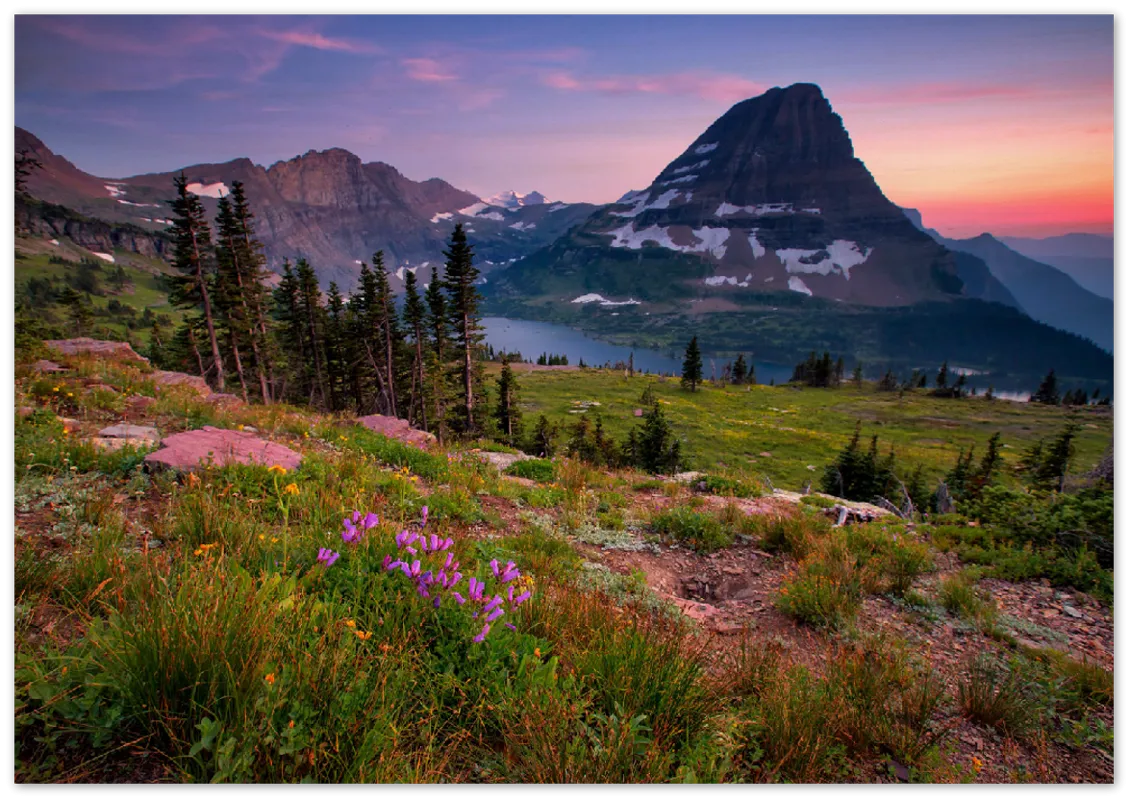 Glacier National Park, Montana - Print