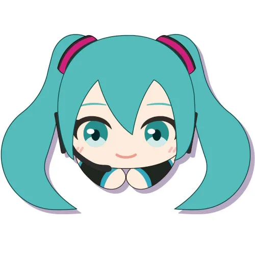 Hatsune Miku Hug X Character Mascot Max Limited 2-Inch Plush