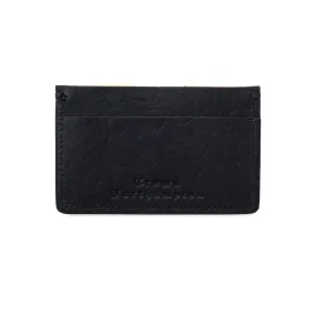 Houghton Card Holder - Black Horween Buffalo