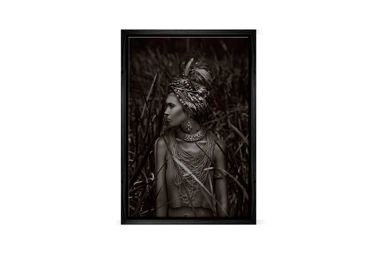 Jungle Pose | Canvas Wall Art Print