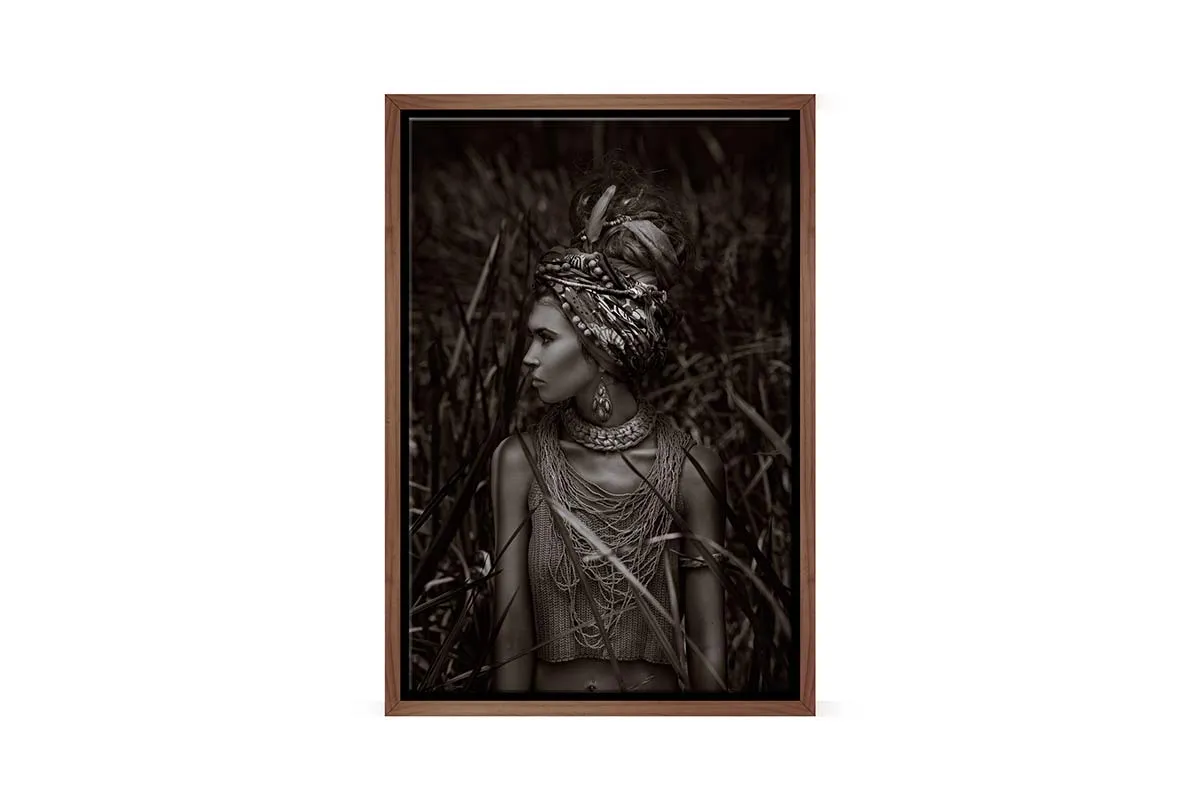 Jungle Pose | Canvas Wall Art Print