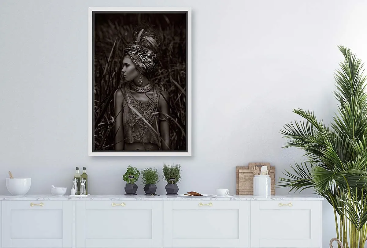 Jungle Pose | Canvas Wall Art Print