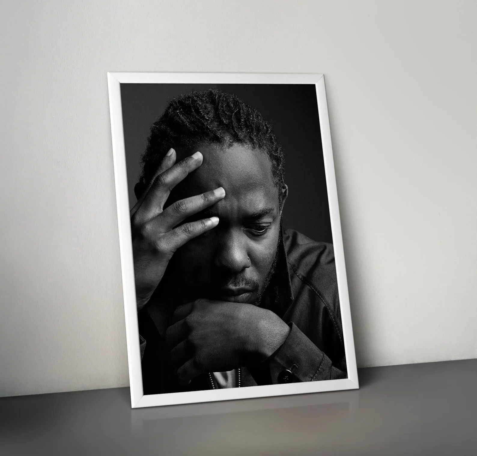 Kendrick Lamar Poster, Hip Hop Poster, Damn Home Decor, Music Poster, Rap Wall Art, Custom Poster, Canvas Poster, Rolled Canvas, Wall Art