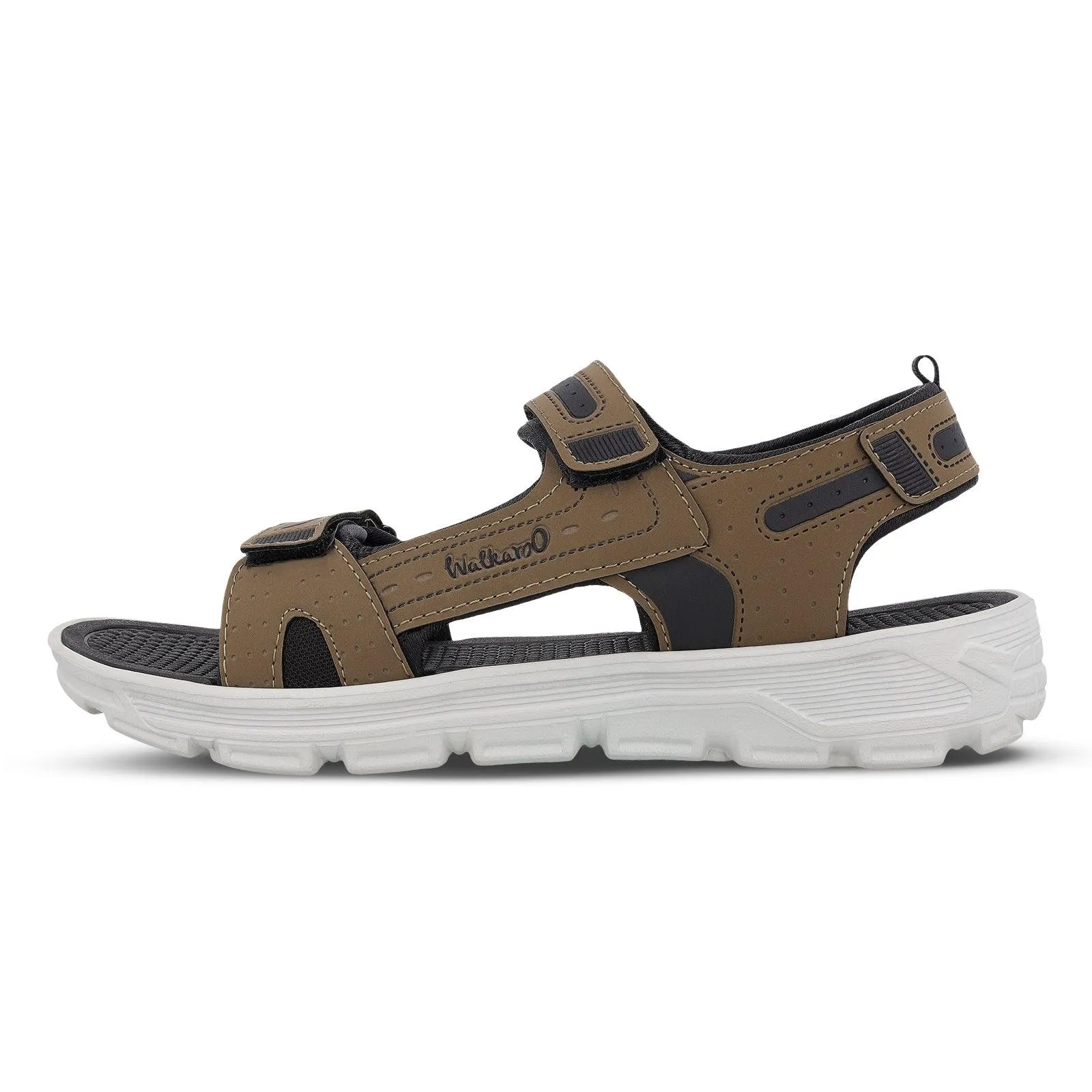 Sure! Heres an optimized title for your product:

Comfortable Mens Khaki Outdoor Sports Sandal - WC4452