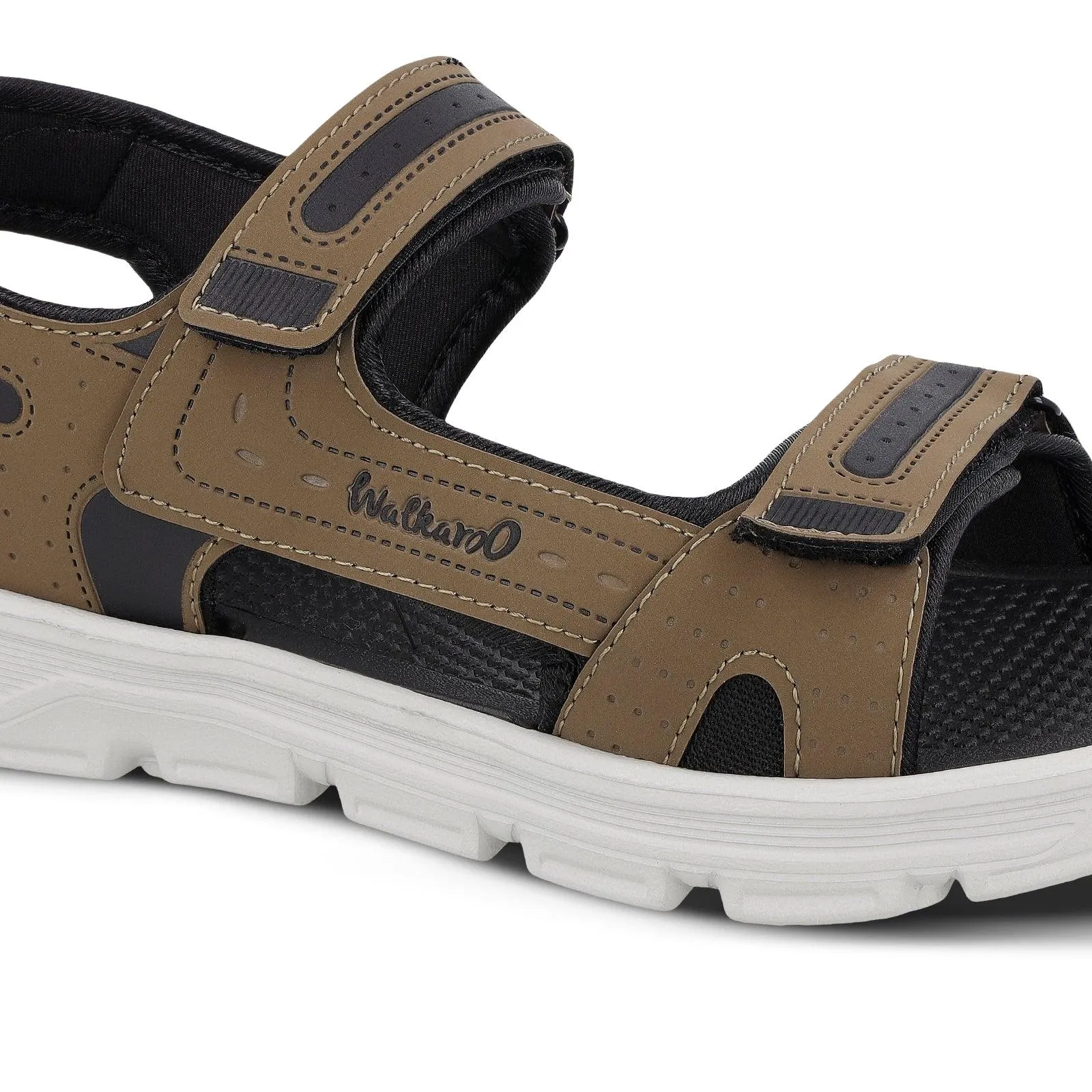 Sure! Heres an optimized title for your product:

Comfortable Mens Khaki Outdoor Sports Sandal - WC4452